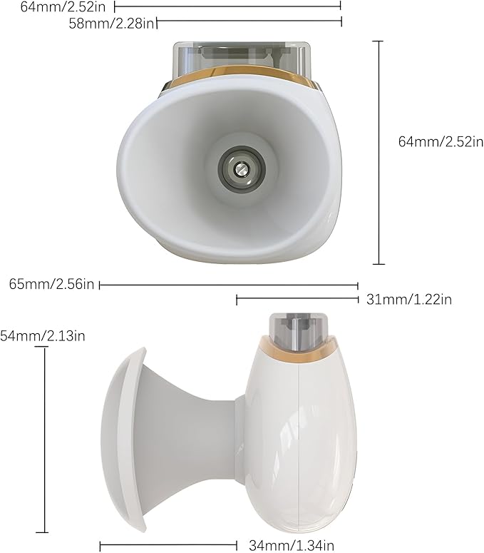 AGLOO Heated Nano Eye Mist Steam Sprayer - Portable and Rechargeable, Facial Steamer for Dry Eye Relief