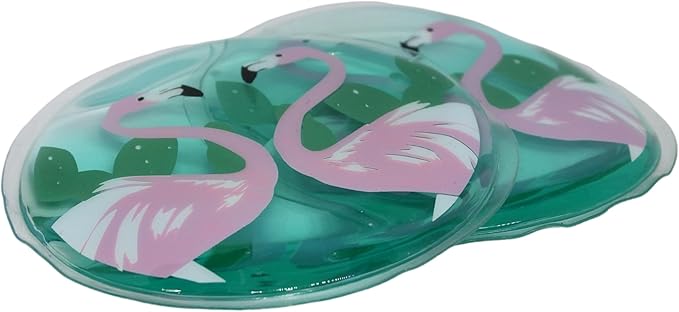 HOT & COLD EYE PADS (FLAMINGO)