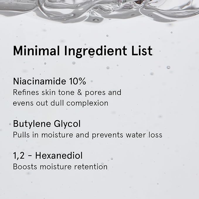 ONE THING Niacinamide 10% Toner 1.35 Fl Oz | Vitamin B3 Hydrating Revitalizing Soothing Facial Daily Essence Dull, Oily Skin | Discoloration, Redness, Acne Scars Relief, Uneven Tone | Korean Skin Care