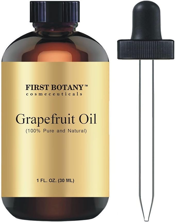 100% Pure Essential Oil - Premium Oil for Aromatherapy, Massage, Topical & Household Uses - 1 fl oz (Grapefruit)
