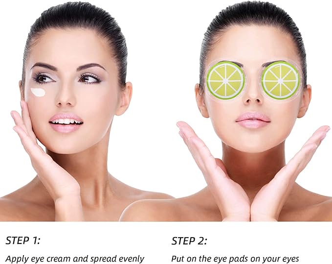 ZNÖCUETÖD Bundle of Gel Beads Ice Face Mask for Headaches, Puffy Eyes, Redness, Migraines and Gel Ice Pack Reusable Cooling Eye Pads and Under Patches