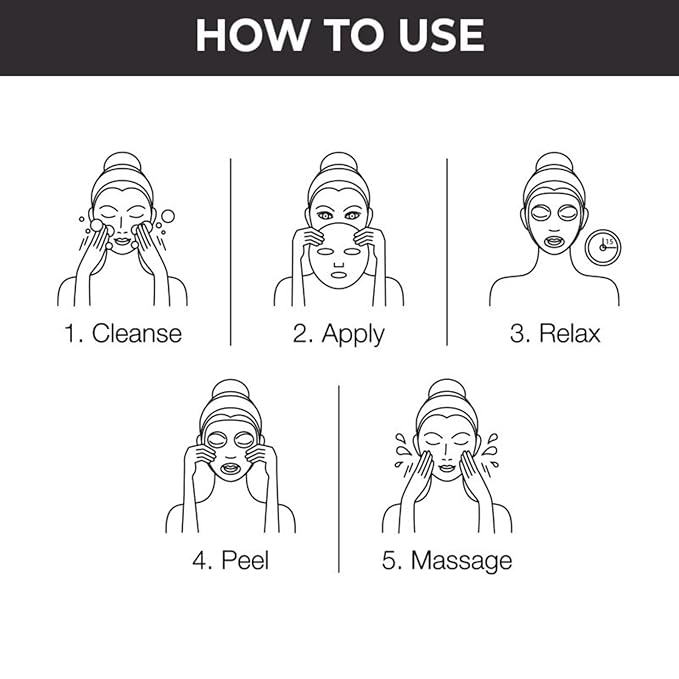 Nykaa Naturals Skin Secrets Bubble Sheet Mask - Hydrating Face Mask for All Skin Types - Exfoliates for Soft Skin - Black Mud and Aloe Vera - 0.67 oz