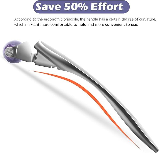 I·B·N G Jade Face Roller, Facial Rollers for Women, Face Massage Skin Care Beauty Tools with 3 Interchangeable Heads (Purple+Black)