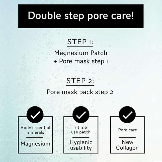 CONTEXT SKIN Super Pore Purify Mask | Collagen-Infused Sheet Masks for Deep Cleansing, Hydration, and Pore Cleaner | Boosts Elasticity, Firmness, and Moisturization