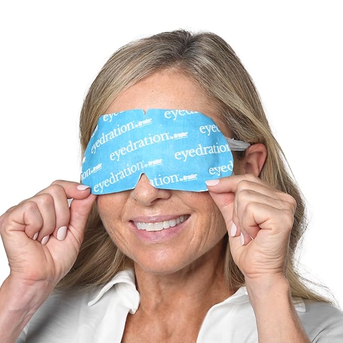 Air-Activated Eye Steam Mask l Dry Eye Relief l Disposable Heated Eye Mask l Gentle, Soothing and Hydrating l No Microwave Needed l Convenient and Lightweight - 10 Single Use Compresses