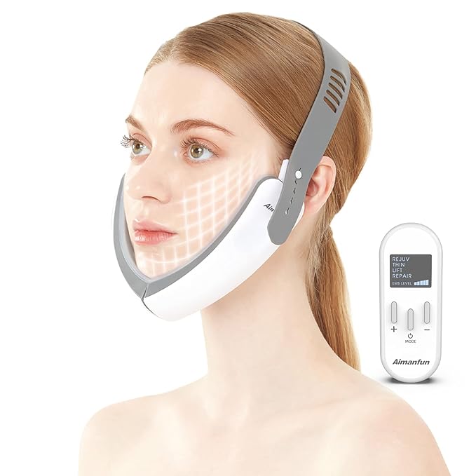 Neck Care Therapy,V Face Double Chin with Intelligent Remote Control - Women's Model: SYK-509B