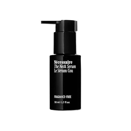 Nécessaire The Neck Serum. Fragrance-Free. 5 Peptides for Tech + Aged Neck. Skin Feels Firm, Looks Lifted. Hypoallergenic. Dermatologist-Tested. 50 ml