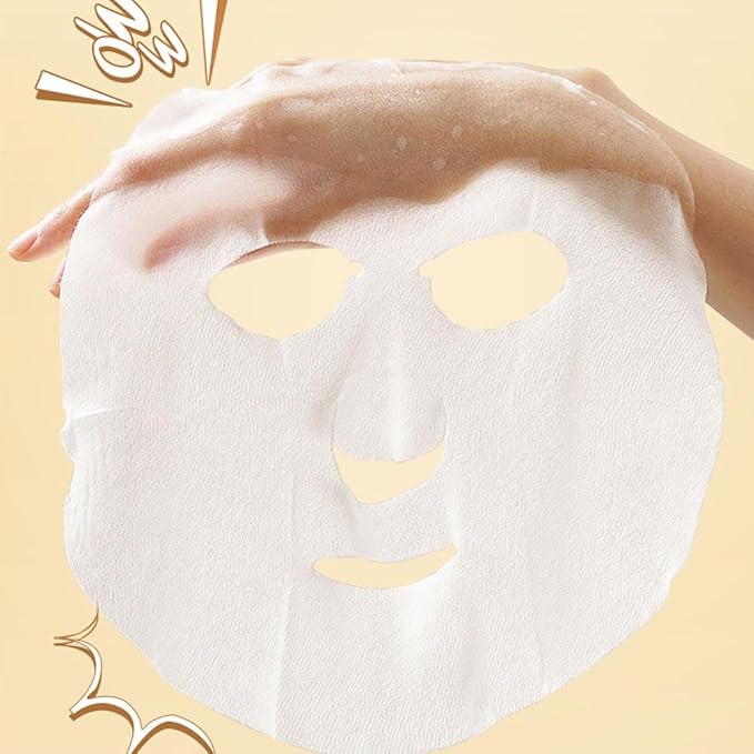 8 Pack Fruit Facial Mask Set – Hydrating & Brightening Combo Face Masks for All Skin Types, Natural Sheet Masks Gift Set, Hypoallergenic Spa Skincare for Women/Men, Soothe Sensitive Skin (8 Pcs-Set04)