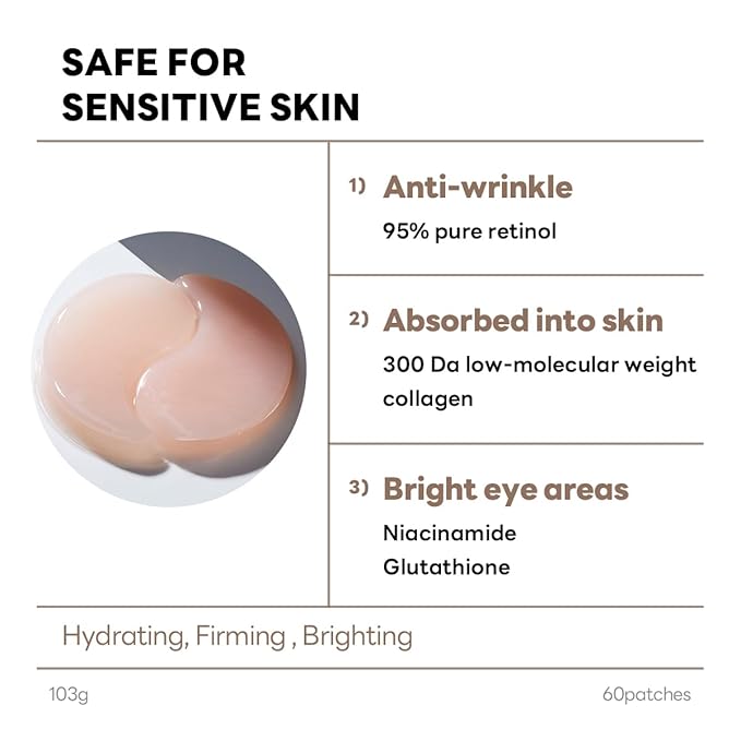 Mediheal Retinol Collagen Under Eye Patches & Phyto Enzyme Peeling Pad for Daily Gentle Exfoliation