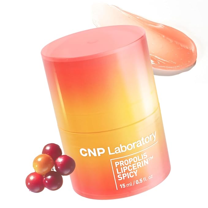 CNP Honey Lip Butter - Propolis Lipcerin™ 04 Mint, Hydrating Overnight Manuka Lip Balm & Mask, Plumping, 12hrs Long-lasting Moisture, Gifts for Women, Korean Skin Care, 0.5 fl.oz.