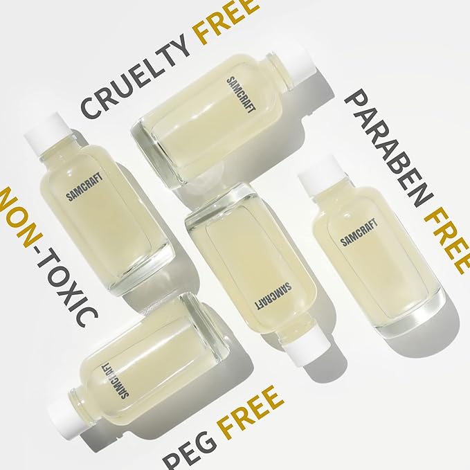 Sandalwood Oil Serum - Nourishing Face Moisturizer, Toner with Jojoba Oil, Hyaluronic Acid, Hypoallergenic, No Water Formula, Cruelty-Free, Chemical-Free, Sustainable Skin Care (1.7 Fl oz)