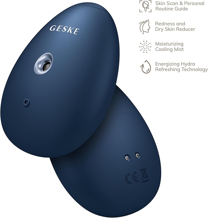 SmartAppGuided™ Facial Hydration Refresher | 4 in 1 | Water Atomizer | Moisturizing Spray Machine | Face Mister | Humidifier for Natural Glow | Reduce Redness & Dry Skin