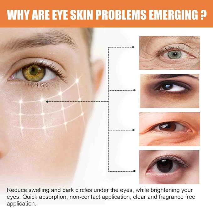 3pcs Revive + Glow Vitamin C Eye Balm, Revive and Glow Vitamin C Eye Balm, Hydrating Eyes Cream, Improve Dark Circles, Reduces Puffiness, Evens out skin tone (3)