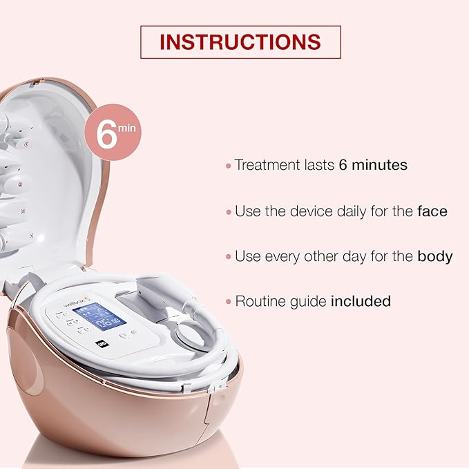 LPG - WELLBOX®[S] - Face & Body Sculpting Device - Age-defying, Toning & Cellulite Reduction Action - 100% Natural Cellular Stimulation Method - SPS+ Technology - Made in France - Beige Nude