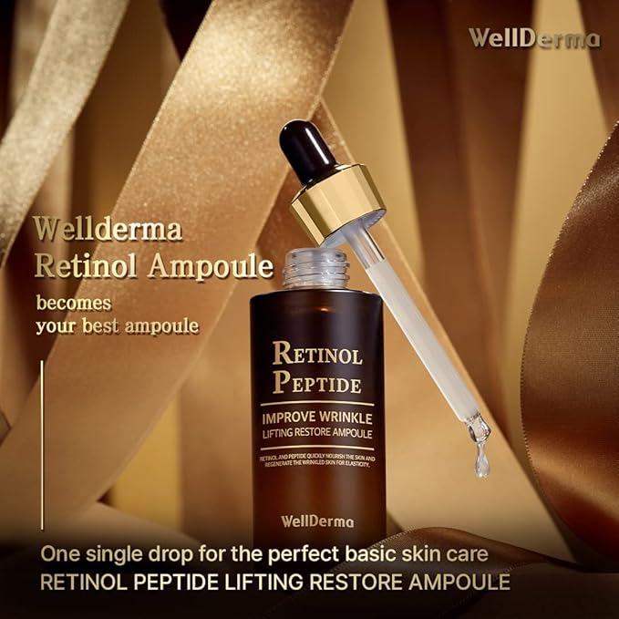 Wellderma Retinol Peptide Lifting Restore Serum/Ampoule 1.01oz 30ml
