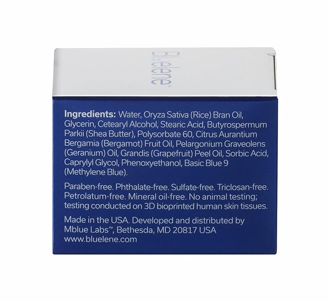Night Cream, Revolutionary Anti Wrinkle Face Cream with Methylene Blue (30 ml). Suitable for Sensitive Skin
