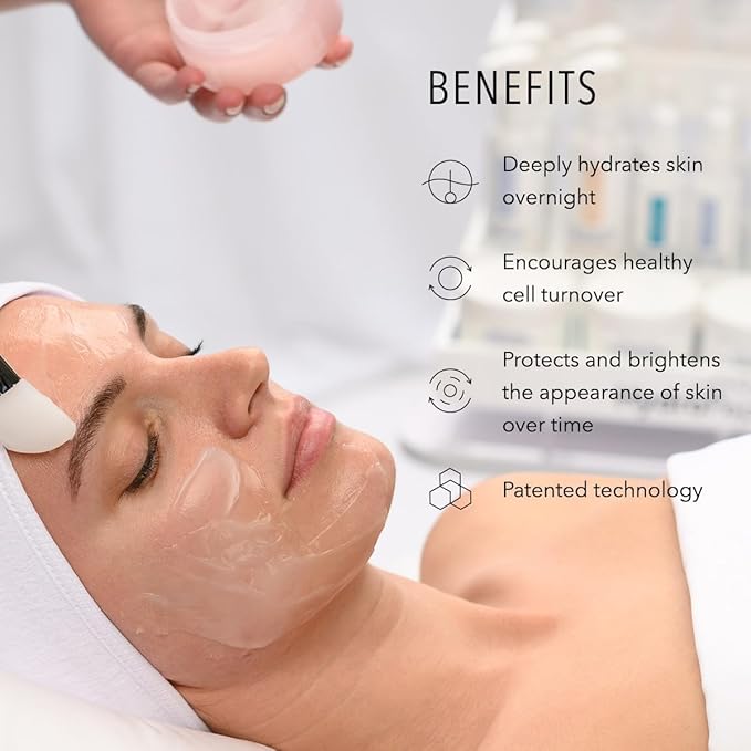 HydroPeptide Beauty Rest, Sleep Mask Trio Set: Hydro Lock Sleep Mask, LipLock Hydrator & 100% Silk Sleeping Mask