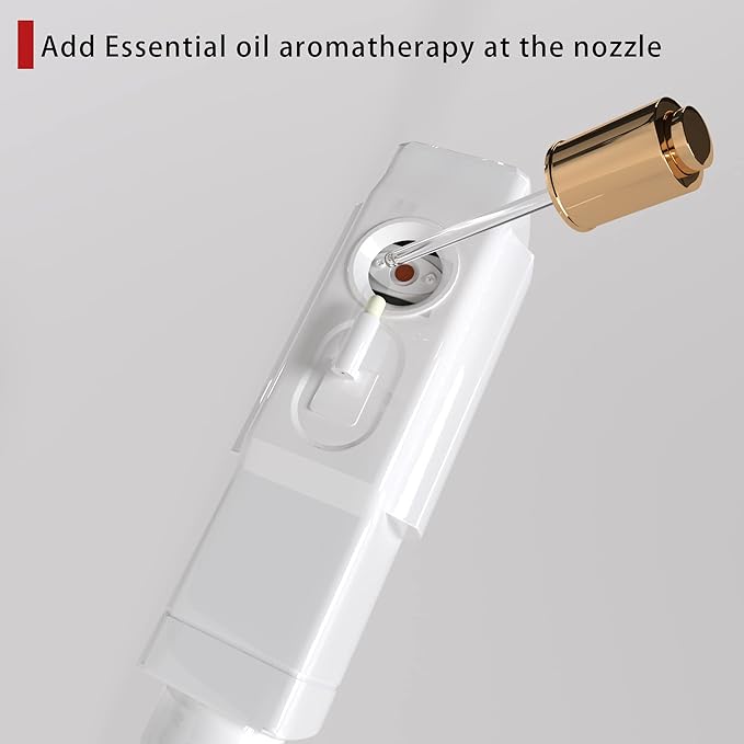 Facial Steamer Professional, Facial Steamer with Magnifying Lamp for Esthetician, 2 in 1 Ozone Steamer for Face, Face Steamer for Facial Deep Cleaning, White.