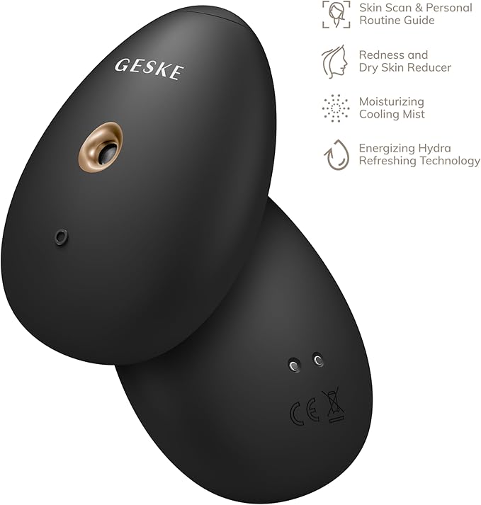 SmartAppGuided™ Facial Hydration Refresher | 4 in 1 | Water Atomizer | Moisturizing Spray Machine | Face Mister | Humidifier for Natural Glow | Reduce Redness & Dry Skin