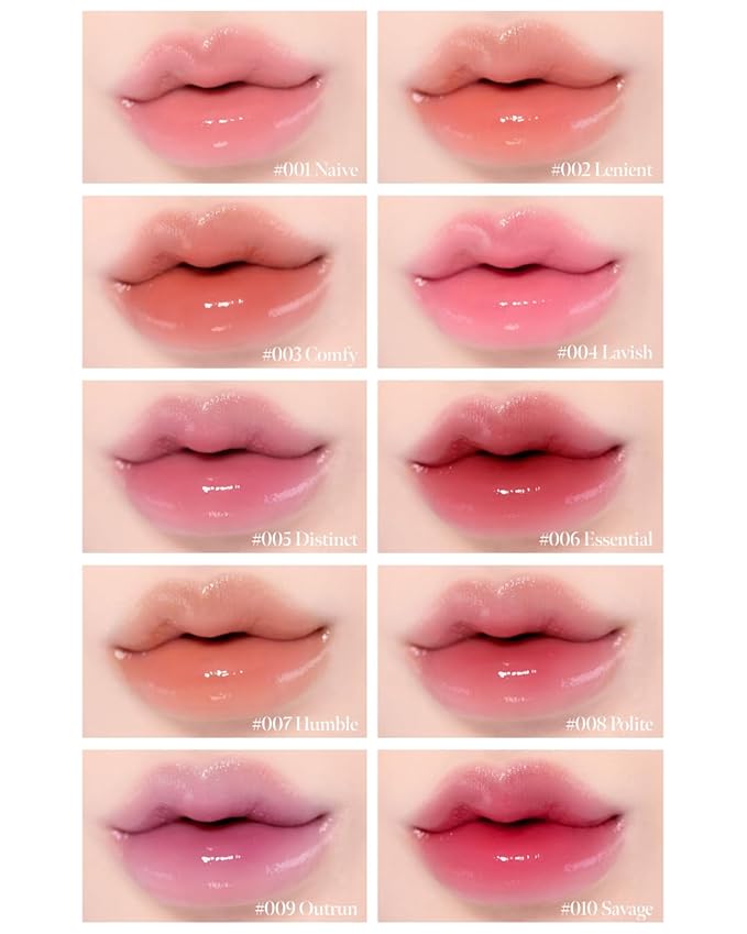 Volumizing Lip Fondue 01 Naive 2g, 3-in-1 Melting Balm for Hydrating Lip Care, Plumping Volume and High-Gloss Water Glow, Infused with Rosehip Oil for Longlasting Moisture, Korean Makeup