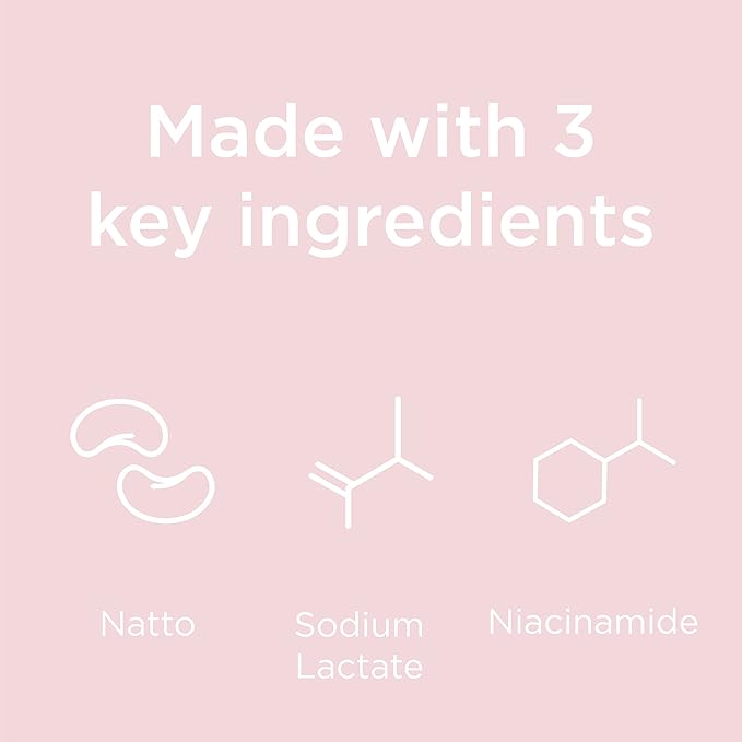 Karuna Skin - Hydrating+ Facial Mask for Well-Moisturized & Hydrated Skin, Glow-Enhancing Facial Skin Care Products, Hydrating Face Masks with Natto, Niacinamide & Sodium Lactate, 1 Pack