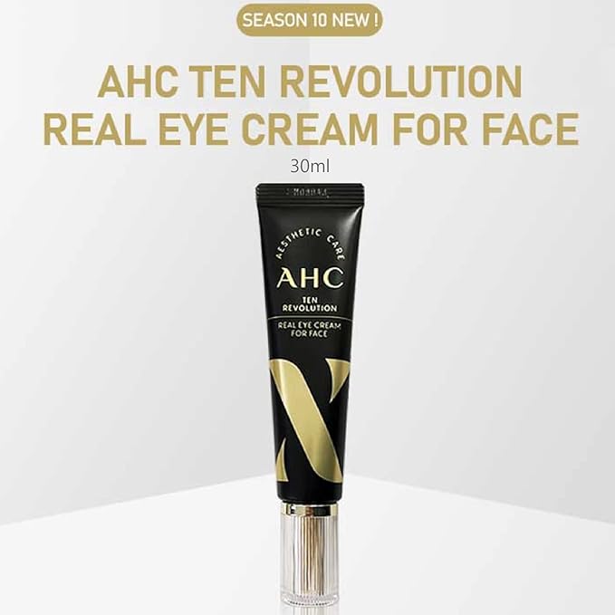 AHC TEN Revolution Real Eye Cream for Face 2022 Season 10-1.01 fl.oz (30ml) x 4ea
