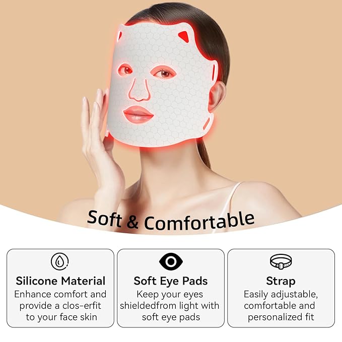 LED light therapy mask FM-01, Mask