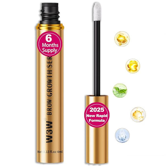 Eyebrow Growth Serum,2025 Upgraded ，Rapid Eyebrow Growth Serum for Stronger,Healthier Eyebrows(Upgraded Brow Surem)