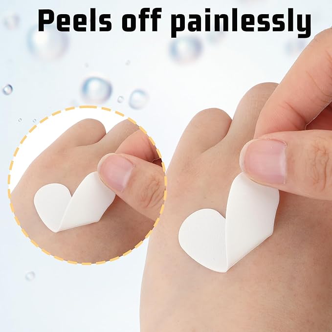 100 Pcs Natural Anti-sensitive Foam Eye Patches Under Eye Pads Eyelash Extensions Supplies Kit Beauty Tools No Tape Needed Well Stick No Lint Microfoam Lash Pads Fit Most Eye Shape