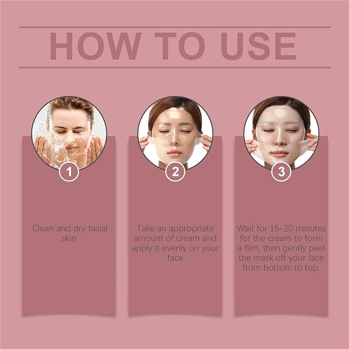 BIO COLLAGEN-Hydrating Bio Collagen Face Mask for Deep Pore Care and Skin Firming – Korean Skincare Sheet Mask Glow Youthful.