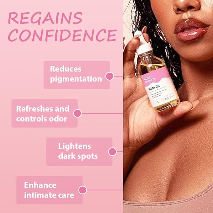 Renew Her Essential Oils Help Lighten Dark Spots, Help Feminine Ingrown Hair Growth, Nourish and moisturize ingredient, Designed for all Female Skin Fypes