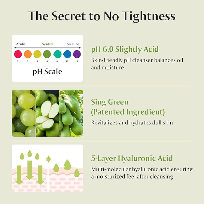 [Redence] Green Grape 3-in-1 Gelato Pore Mask Cleanser, Pore Exfoliating Scrub Mud Mask, No Tightness, Korean Skin Care, 100ml / 3.38 fl oz