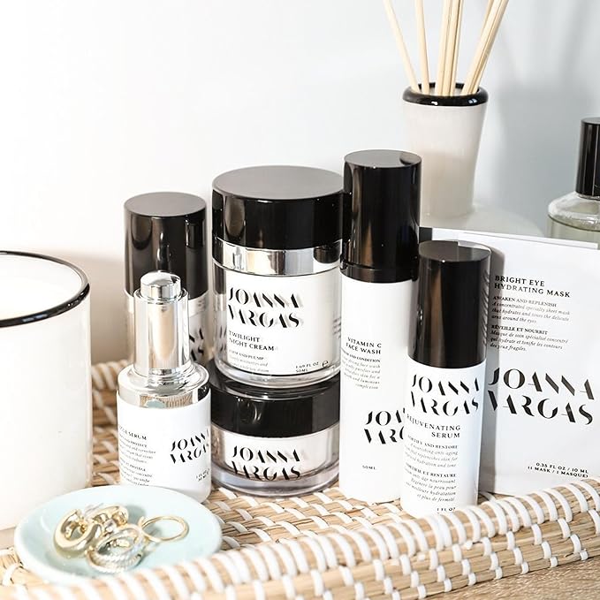 Joanna Vargas Twilight Night Cream Face Moisturizer for Women - Anti Aging Face Cream with Epidermal Growth Factors - Face & Neck Tightening Cream for Aging Skin - Plumping Night Cream with Botanicals