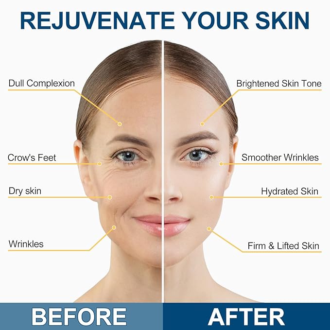 Retinol Face Stick, 3-in-1 Advanced Retinol Firming Serum Stick, Reduces Wrinkles, Smooth and Tighten Face & Neck, 30g Nourishing Anti Aging Repair Cream for All Skin Types,1.0 OZ