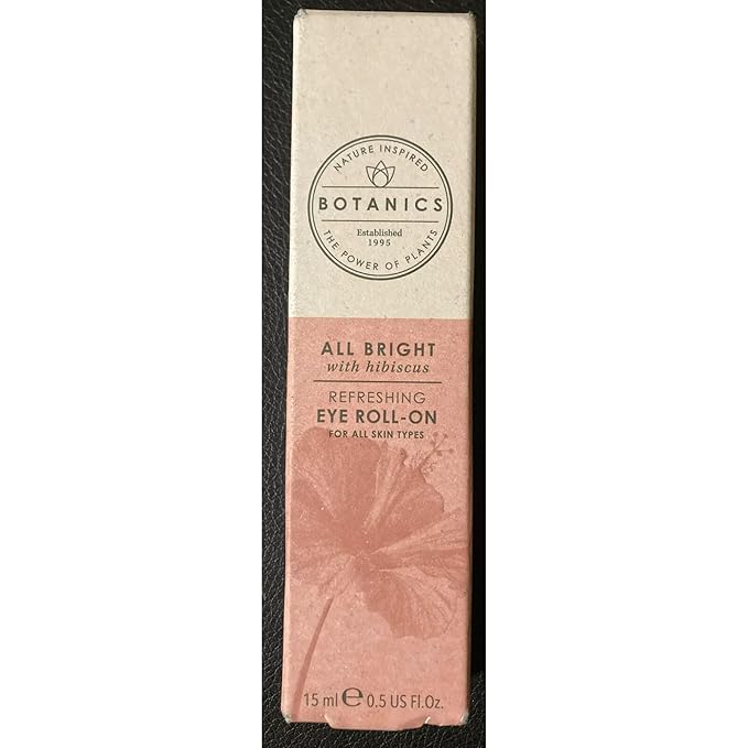 All Bright with hibiscus, refreshing eye roll on for all skin types