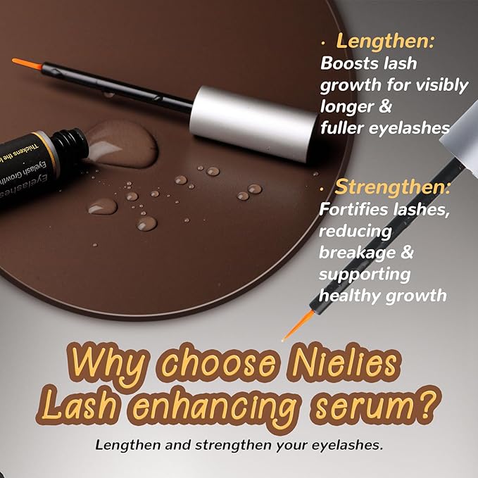 AMAZING LashForce Eyelash Growth Serum (5 ml) Eye Lash Serum For Eyelash And Eye brow Growth Serum - To Grow Lashes Thicker