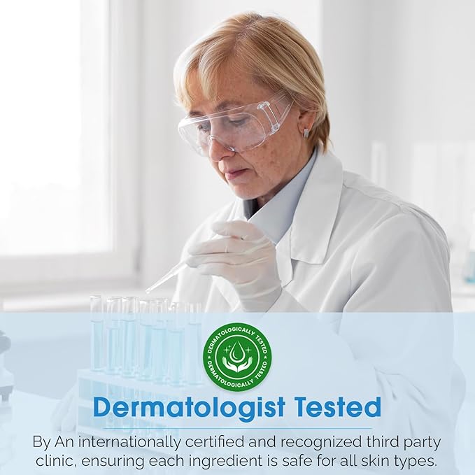 Under Eye Patches with Hyaluronic & Ceramide- Dermatologist Tested Korean Eye Gel Patches for Dark Circles & Puffiness -Illuminating & Wrinkle Reducing Formula for Brighter Eyes - 5 Pairs