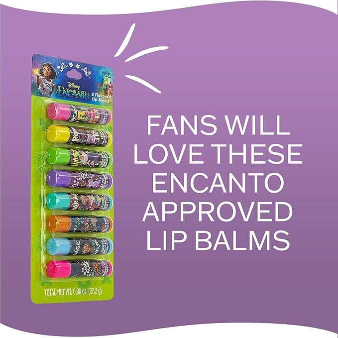 VORAGA Encanto 8 Pack Lip Balm, 8.0 Fl Oz