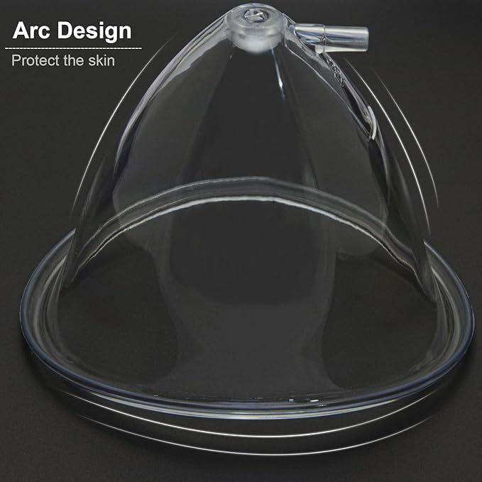 Elitzia Accessories Cup 70 80 90 105 120 One Pair Breast Enlargement Vacuum Pump Cups Shape Breast Lifting Machine Digital Breast Beauty Salon Spa Equipment Professional Beauty Instrument