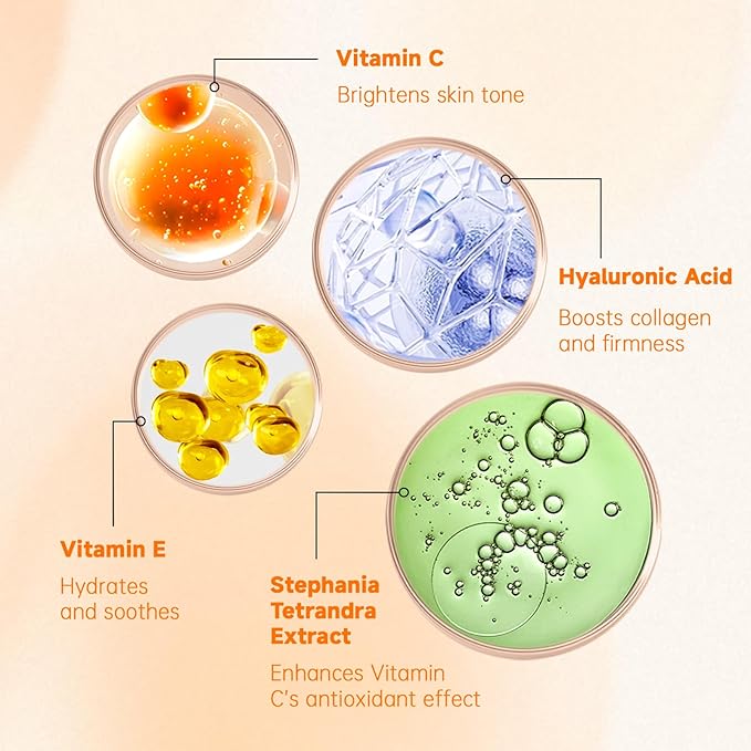 VGO Vitamin C Vitamin E Facial Serum, 60ml / 2.02oz