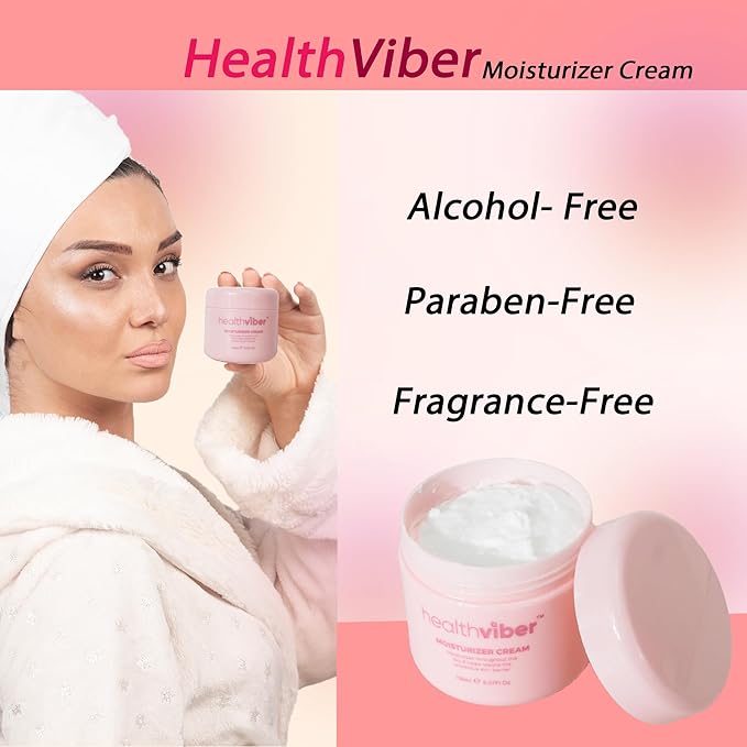 Moisturizer Cream – Deep Hydrating Night Cream with Ceramides & Ginseng for Anti-Aging, Fragrance-Free & Paraben-Free Face Cream for All Skin Types, 5.07 fl oz