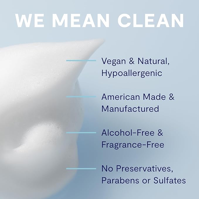 Gentle Tea Tree Oil Foaming Face Wash and Eyelid Cleanser - 1.7oz - Formulated with Aloe Vera to Soothe and Refresh Eyelids (Packaging May Vary)