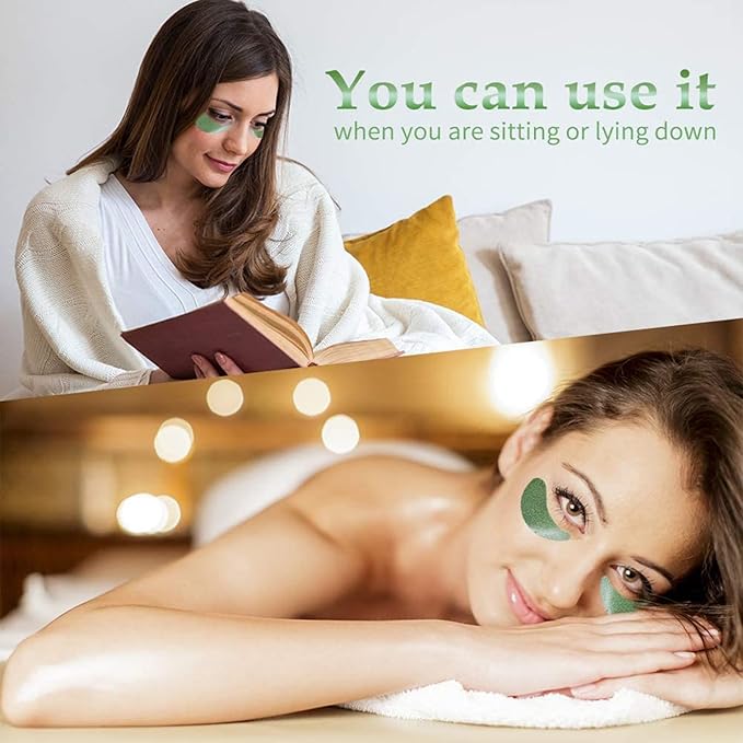 30 Pairs Lip Mask Under Eye Masks Patches, Crystal Collagen Hydrating Moisturizing Smoothing Lips Gel Pads for Puffy Eyes Bags,Dark Circles,Puffiness,Fine Lines,Wrinkles,Anti-Aging Avocado