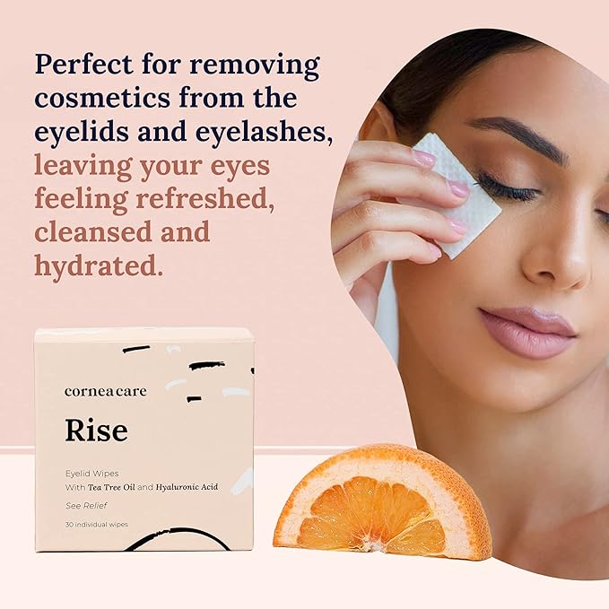The Eyelid Hygiene Foundation | Self Heating Warm Compress for Eyes | Eye Wipes for Dry Eyes | Eye Compress for Puffy Eyes | Eye Mask for Fast Relief of Dry Eyes | Eyelid Wash Pads | Travel Friendly