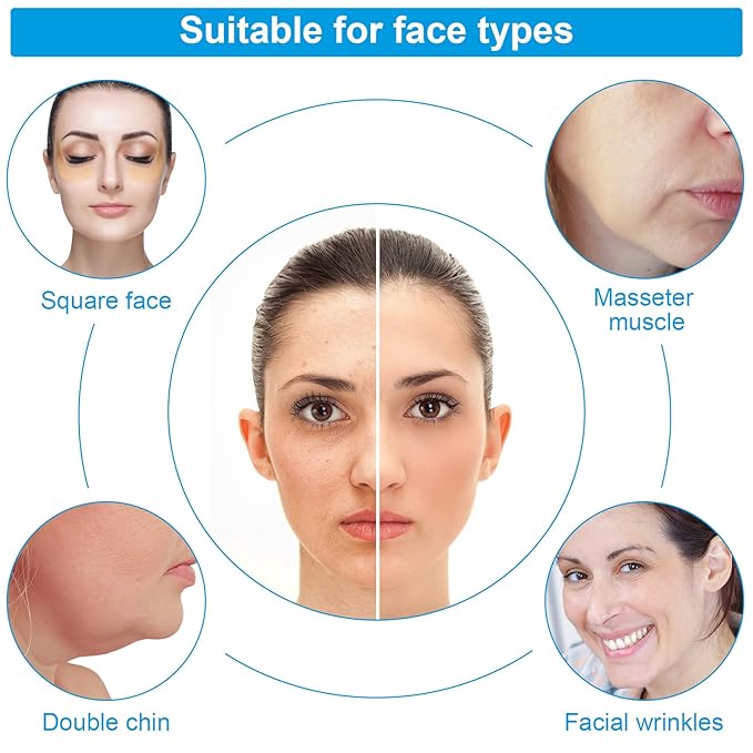 PAGOW 40PCS Face Lift Tape Invisible Instant Adhesive Lifter Bands Waterproof Ultra thin Makeup Strip for Neck Eye Breathable Hypoallergenic Double Chin Jowls Lifter Wrinkles Lifting Saggy Skin