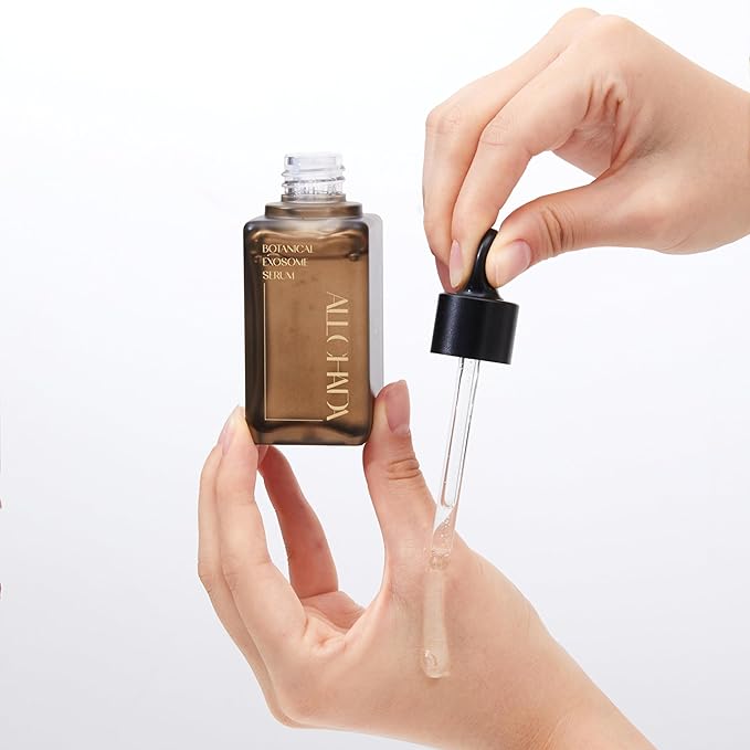 ALLCHADA® Doctor-Developed K-Beauty Anti-Aging Serum, 50ml with Plant-Based Cica Exosome for Skin Soothing, Hydration & Radiance