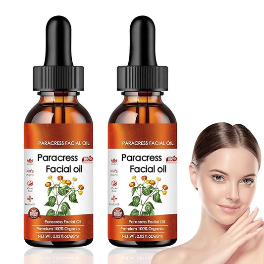 100% Organic Paracress Facial Oil,Paracress Facial Oil,Natural Paracress Extract Oil,Paracress Facial Serum for All Skin Types