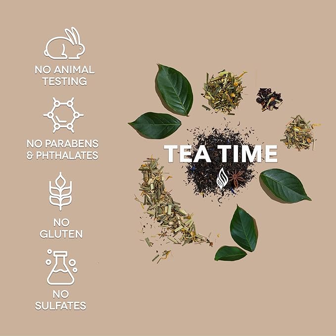 Earth To Skin Tea Time Chamomile Eye Cream – Hydrating & Soothing Eye Treatment with Vitamin E, Vitamin C & Jojoba Oil – 0.75 fl oz