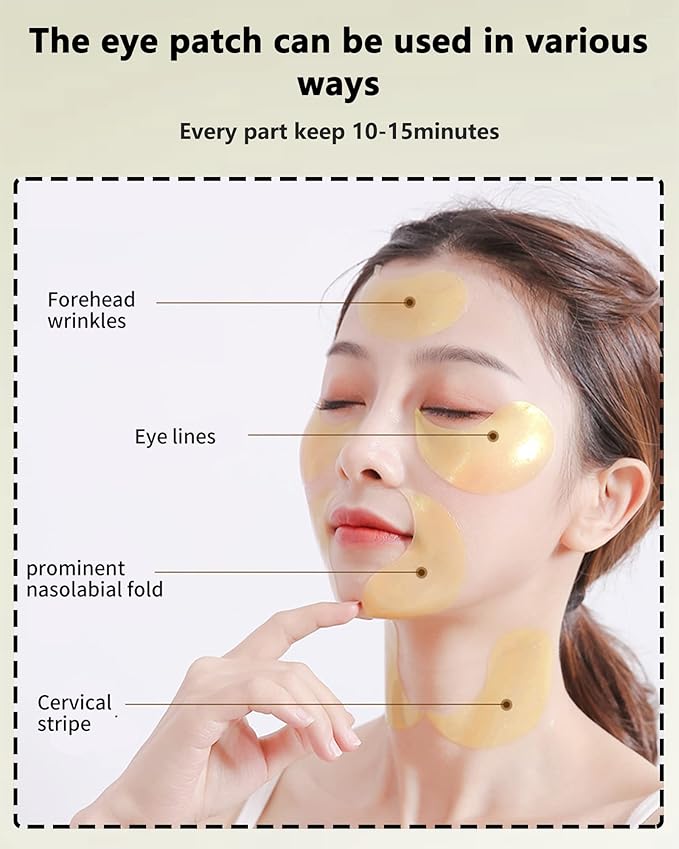 Under Eye Patches (60Pcs) - Upgraded Eye Mask Retinol & Collagen, Eye Treatment Mask, Under Eye Bag Treatment, Eye Masks for Puffy Eyes, Anti-Aging, Anti-Wrinkle and Fine Lines, Under eye Dark Circles