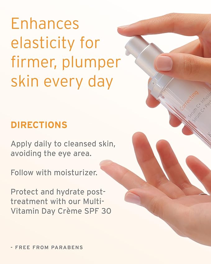 Kerstin Florian Serum C Infusion | Vitamin C Facial Serum for Fine Lines & Collagen Boosting | Amino Acids to Firm & Tone Skin (1 fl oz)